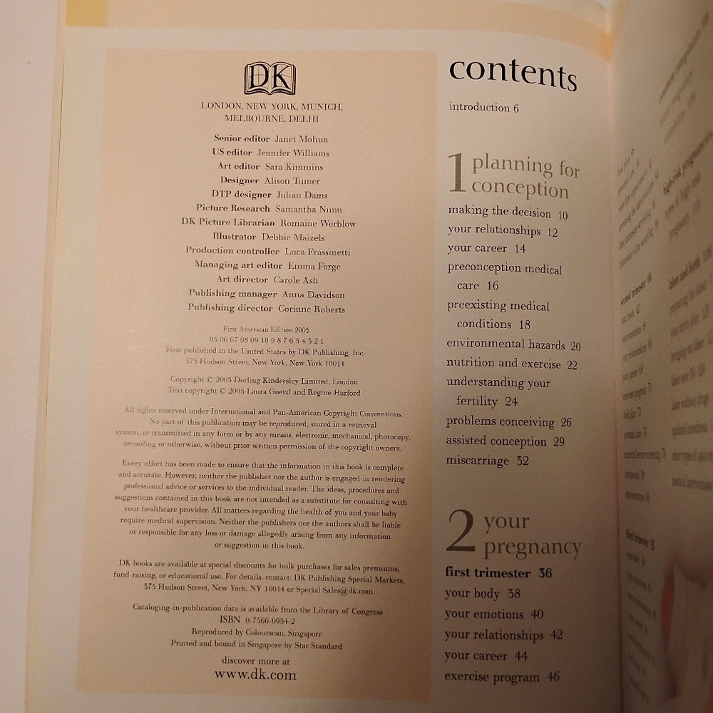 Healthy Pregnancy Over 35 (2005), Paperback Book, Pre-owned - Picture 5 of 13